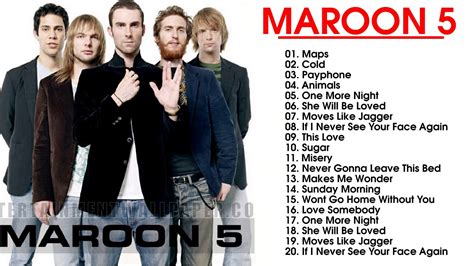 Maroon 5 Greatest Hits- The Best Songs Of Maroon 5 - YouTube