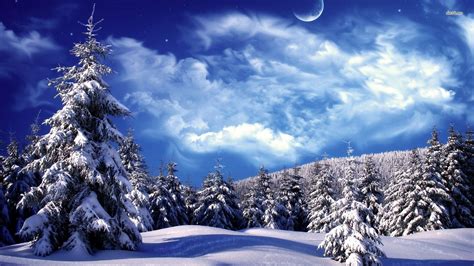 Winter Wonderland Desktop Wallpaper - WallpaperSafari