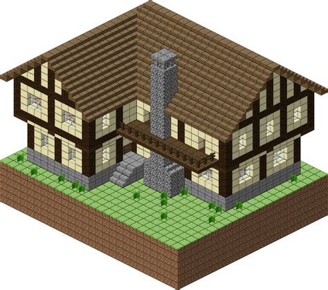 Minecraft Large Medieval House