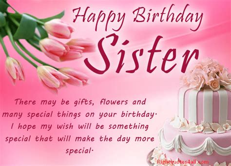 426+ Happy Birthday Sister Wishes, Happy Birthday Sister Messages