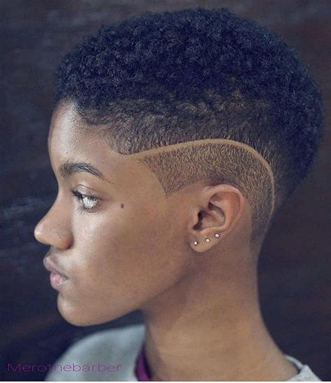 7+ Formidable Black Women Shaved Side Hairstyle