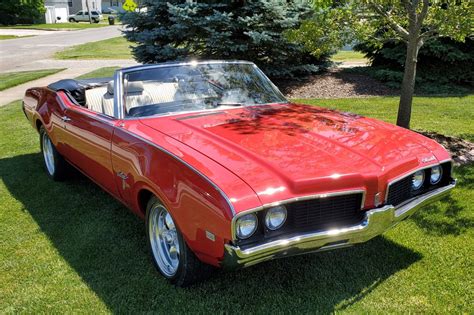 455-Powered 1969 Oldsmobile Cutlass Convertible for sale on BaT ...