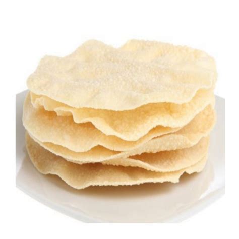 Round Salty Plain Appalam Papad, Size: 4.5 Inch, Rs 130 /kg MADURAI ...