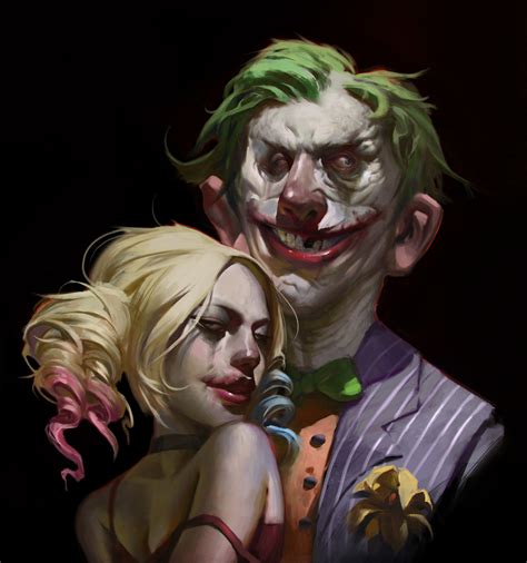 Interesting and Different Take on The Joker and Harley Quinn in Fan Art ...