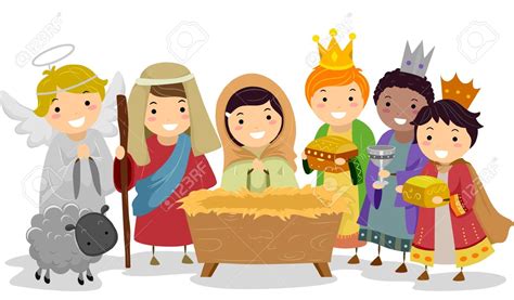 animated nativity scene clipart - Clipground