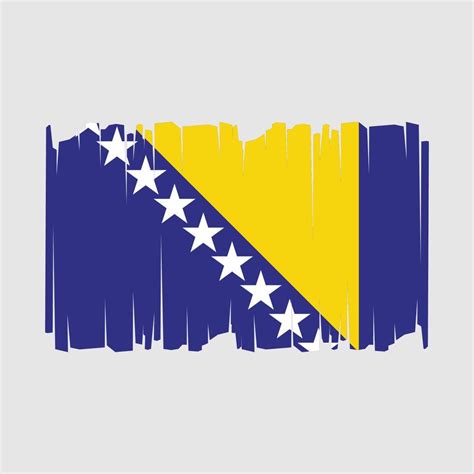 Bosnia Flag Vector Illustration 21944011 Vector Art at Vecteezy