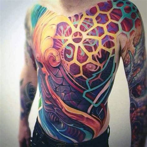 100 Optical Illusion Tattoos For Men - Eye Deceiving Designs