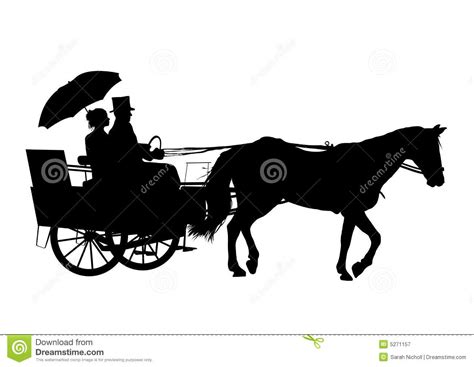 Horse and carriage clipart - Clipground