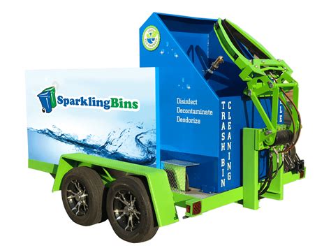 SB1 Single Bin Trailer - Wheelie Bin Cleaning Service - Dumpster ...