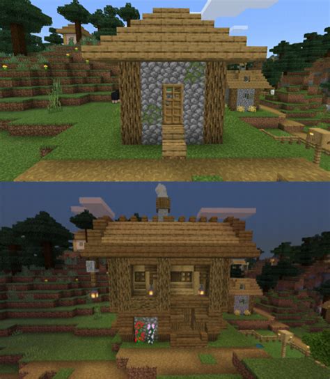 Minecraft Villager House Upgrade - Minecraft Tutorial & Guide