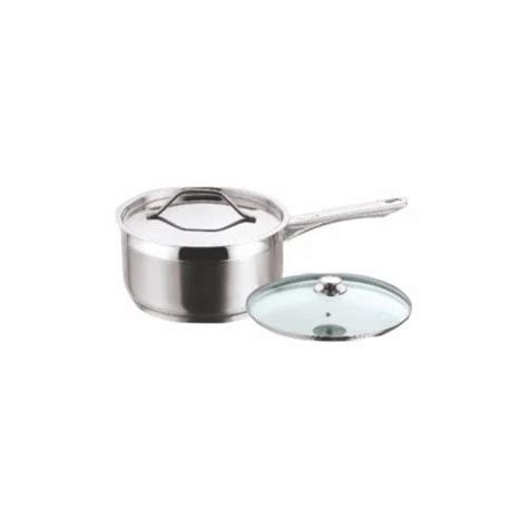 Stainless Steel Saucepan at best price in Delhi by Sajm Trading Private ...