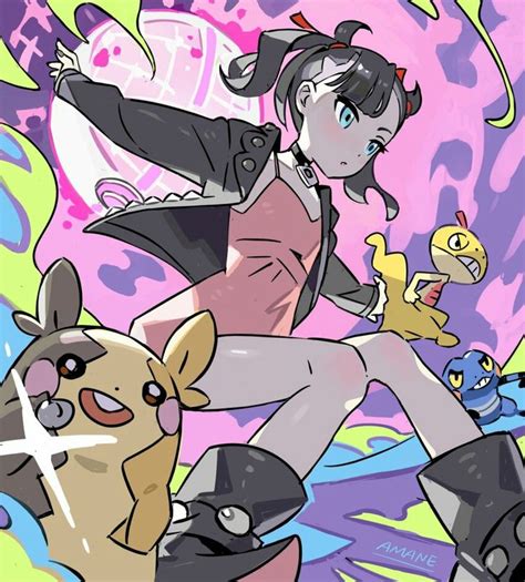 Marnie | Pokemon, Pokemon waifu, Pokemon fan art