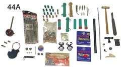 LOT OF MUZZLELOADING ACCESSORIES TO INCLUDE BULLETS, PERCUSSION CAPS ...