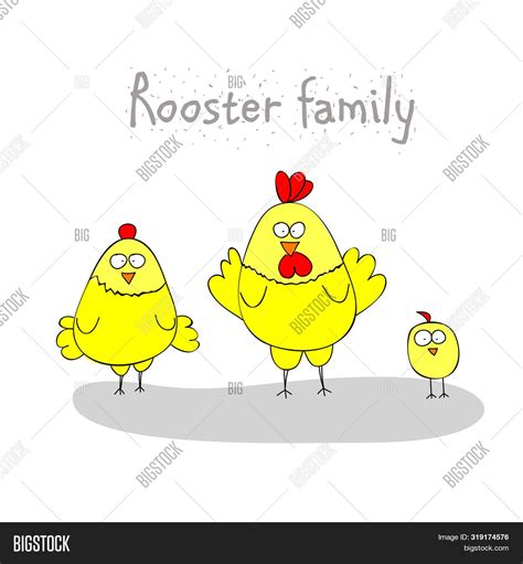 Chicken Family - Vector & Photo (Free Trial) | Bigstock