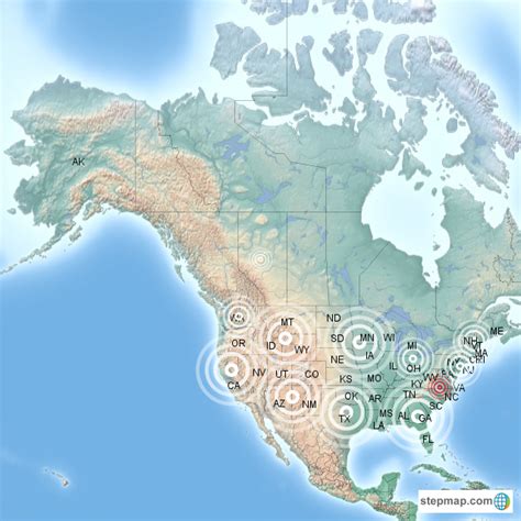 Trucking Regions Map