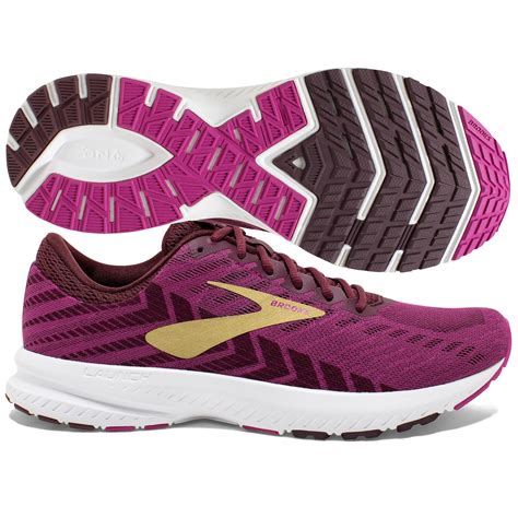 Brooks Launch 6 Women’s Aster/Fig/Gold | World Footbag