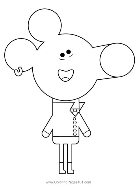 Hey Duggee Coloring Pages