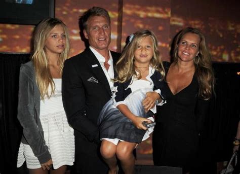 Masculine Hollywood star Dolph Lundgren and his family: wife, children