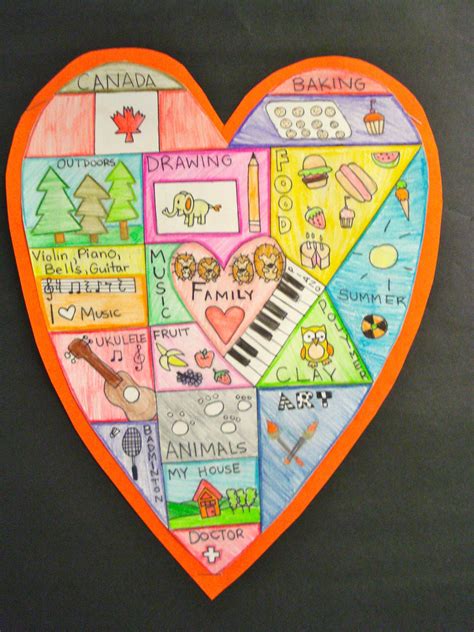 Crayons, Glitter, & Smelly Markers: Heart Maps!