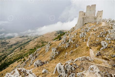 Snowy mountain landscape 21589197 Stock Photo at Vecteezy