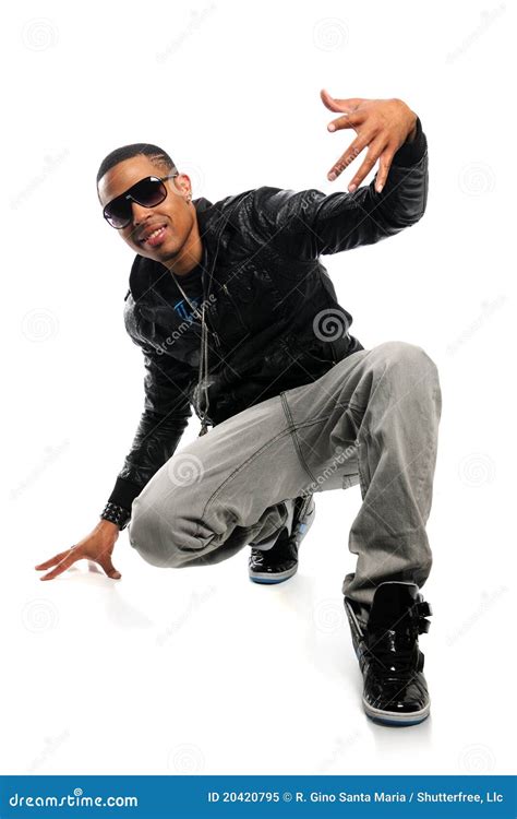 African American Hip Hop Dancer Royalty Free Stock Photo - Image: 20420795