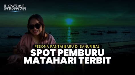 Pesona Pantai Matahari Terbit Sanur Bali, Pantai dengan Pasir Putih dan ...