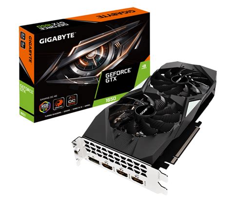 Gigabyte GeForce GTX 1650 Super OC 4G Graphics Card, 90mm Fan, 4GB 128 ...