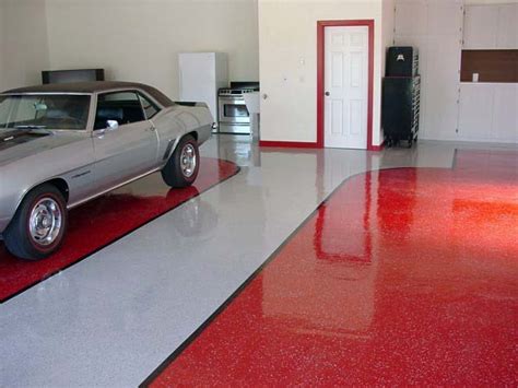 90 Garage Flooring Ideas For Men - Paint, Tiles And Epoxy Coatings