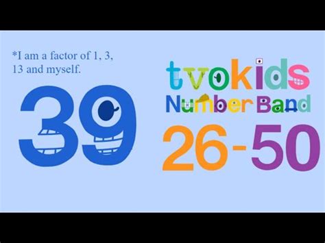 TVOKids Number Band - 26 to 50 - YouTube