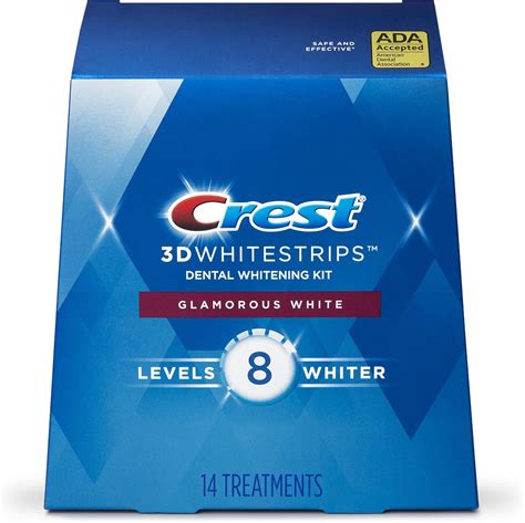 Buy Crest 3D Whitestrips, Glamorous White, Teeth Whitening Strip Kit ...