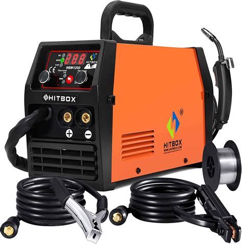 3 IN 1 MIG Welder Inverter 140AMP Gasless 110V 220V ARC TIG MIG Welding ...