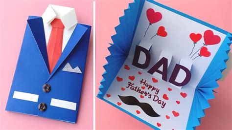 How to make Father's Day Card // Easy way to make Father's Day Card ...