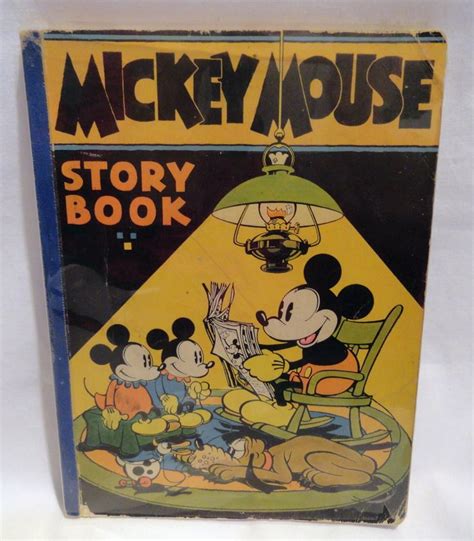 Mickey Mouse Story Book c.1931 | Mickey mouse, Storybook, Mickey mouse ...