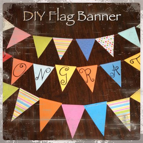 Diy Triangle Flag Banner