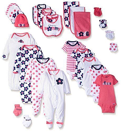 Gerber Baby 26 Piece Essentials Gift Set, Flower, New Bor... http://www ...