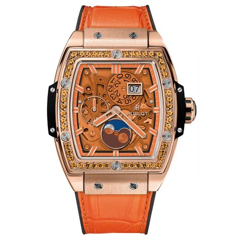 Spirit of Big Bang Moonphase King Gold Orange watch | Hublot | The ...