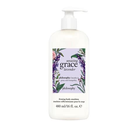 philosophy amazing grace lavender firming body emulsion 16 oz. - 20959405 | HSN