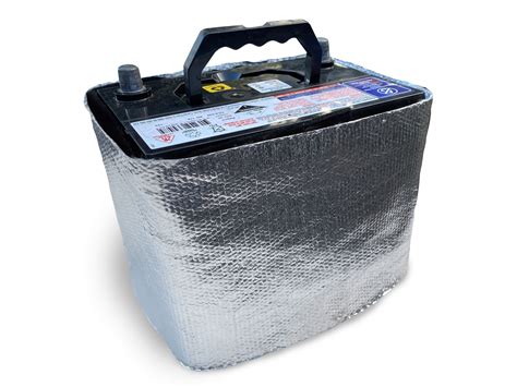 Car Battery Insulation Heat Shield Kit, also Absorbs & Neutralises ...