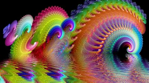 Psychedelic 3D Fractal Digital Art HD Trippy Wallpapers | HD Wallpapers ...