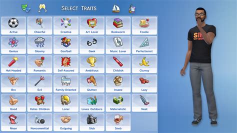 Complete traits list the sims 4 - foodbda