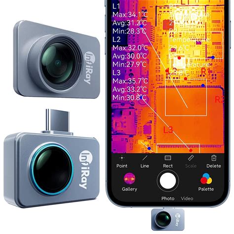 Thermal Camera for Android, Infiray Thermal Imager, P2 Pro Thermal ...