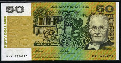 Australian Banknotes 50 Australian Dollars banknote 1991|World ...