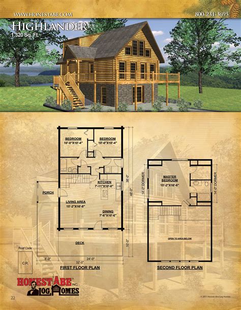 Old Log Cabin Floor Plans