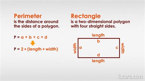 Finding the perimeter of a rectangle: formula and tasks - Healthy Food ...