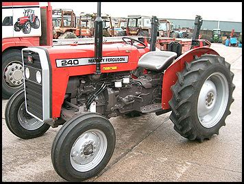 Massey Ferguson 240 Tractor - Attachments - Specs