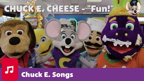 Chuck E. Cheese Is All About Fun! | Rock Songs for Kids - YouTube