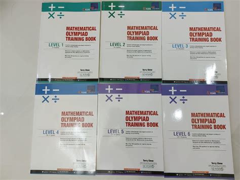 paper books Mathematical Olympiad Training Book Terry Chew maths ...