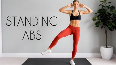 10 min STANDING ABS Workout (Intense & No Equipment) – WeightBlink