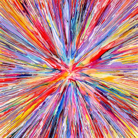 Spin Paintings - Mark Chadwick Art