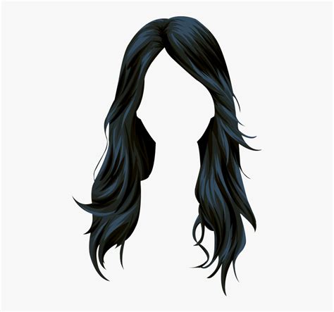 Monster Hair Clipart Black